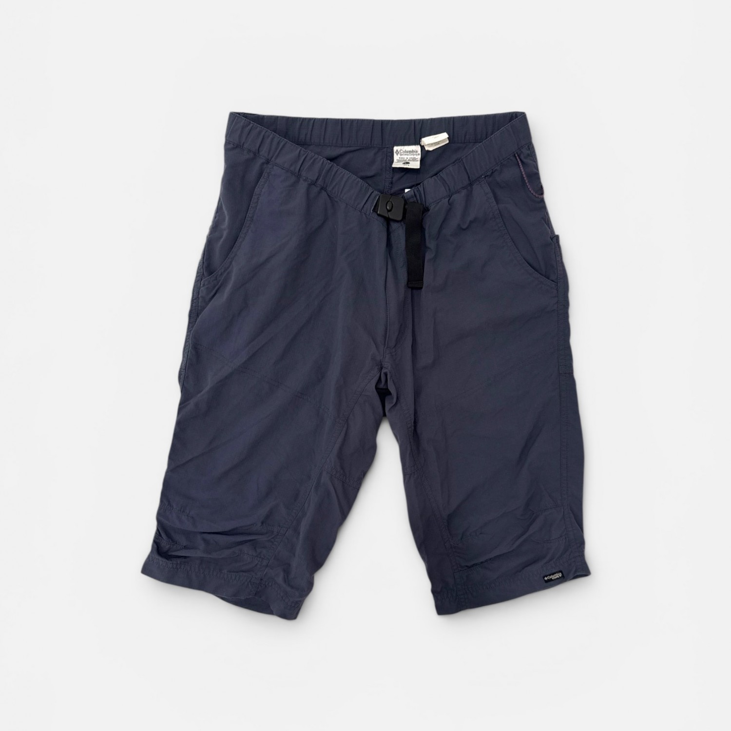 Columbia Σκούρα Μπλε Outdoor Βερμούδα με Ενσωματωμένη Ζώνη
